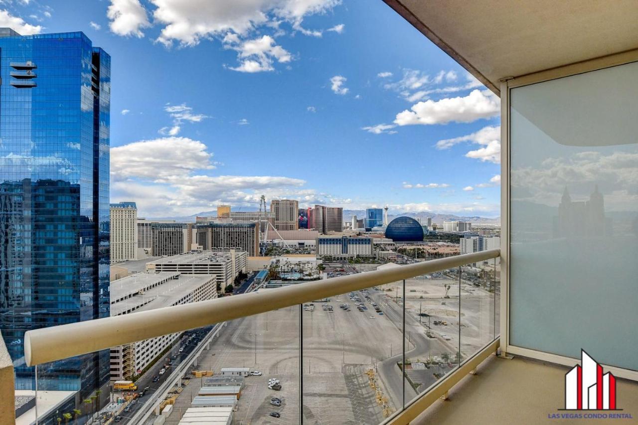 Mgm Signature-27-805 F1 Track & Strip View Balcony Las Vegas Exteriér fotografie